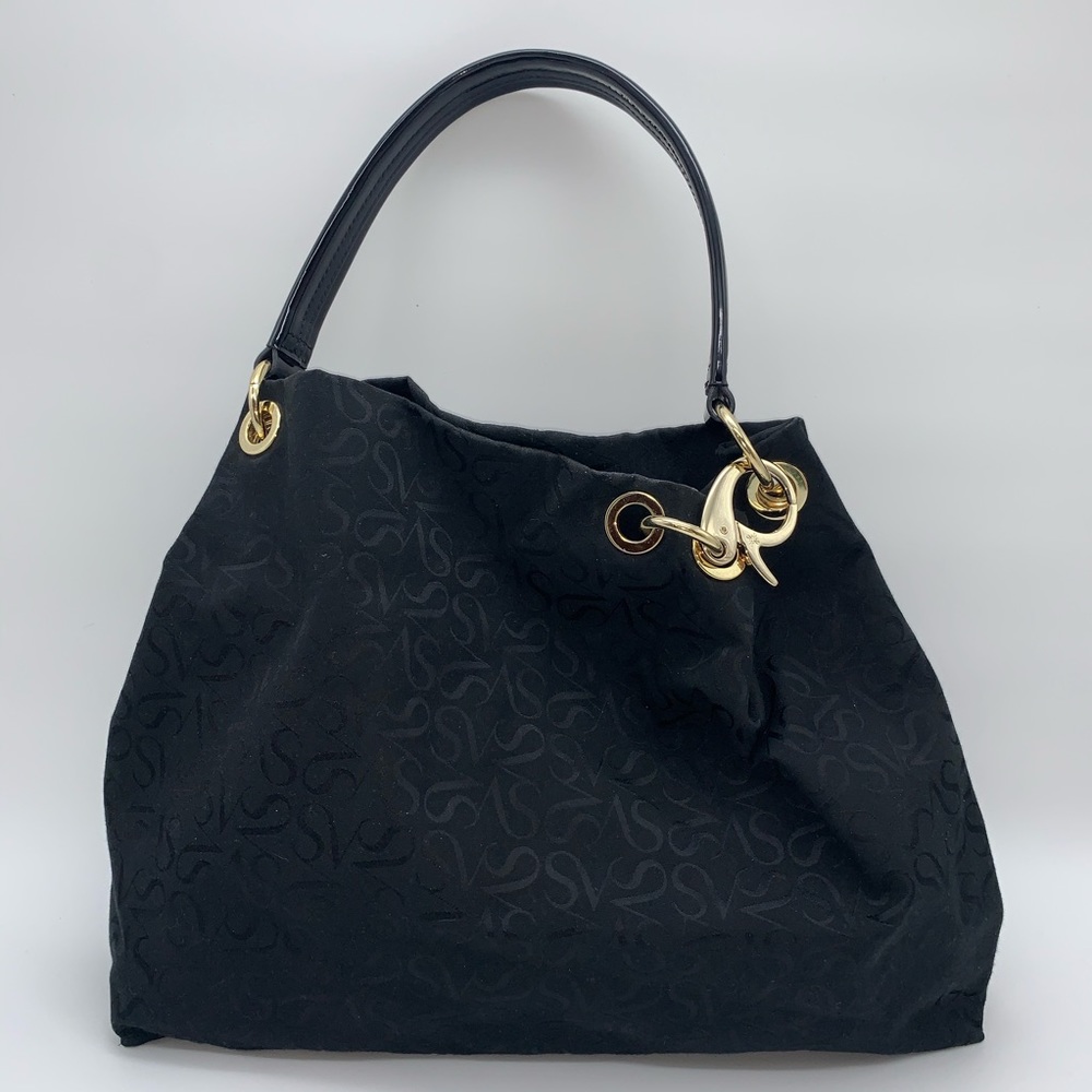 Simply Vera by Vera Wang Signature Black Satchel